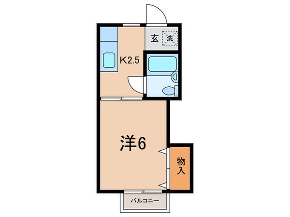 メゾンウッドの物件間取画像